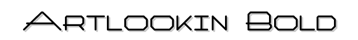 Artlookin Bold font